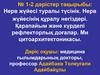 Нерв жүйесі туралы түсінік. Нерв жүйесінің құралу негіздері. Қарапайым және күрделі рефлекторлық доғалар. Ми цитоархитектоникасы