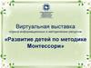 Развитие детей по методике Монтессори