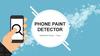 Phone paint detector. Главные проблемы