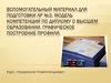 Вспомогательный материал для подготовки ЛР №3. Модель компетенций по диплому о высшем образовании