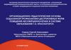 Организационно-педагогические основы профилактики деструктивных форм поведения несовершеннолетних