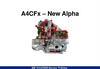 A4CFx – New Alpha. Power Train Variation Engine