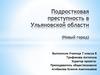 Подростковая преступность в Ульяновской области (Новый город)
