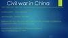 Civil war in China