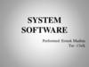 System software