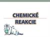 Chemické reakcie