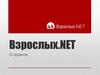 Взрослых.NET. О проекте