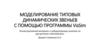 Моделирование типовых динамических звеньев с помощью программы VisSim
