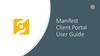 Manifest Client Portal User Guide