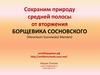Сохранение природы средней полосы России от вторжения борщевика Сосновского