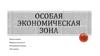 Особые экономические зоны