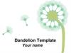Dandelion Template