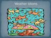 Weather Idioms