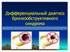 Бронхообструктивный синдром