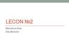 Lecon №2. Italiano