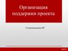 Организация поддержки проекта