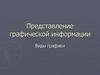 Представление графической информации. Виды графики