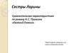 Татьяна и Ольга Ларины. Сравнительная характеристика по роману А.С. Пушкина «Евгений Онегин»