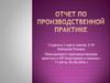 Отчет по производственной практике