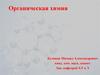 Органическая химия. Этапы развития органической химии
