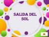Salida del Sol. Ассортимент продукции