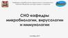 СНО кафедры микробиологии, вирусологии и иммунологии