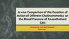 In vivo Comparison of the Duration of Action of Different Cholinomimetics on the Blood Pressure of Anaesthetized Cats