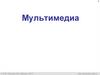 Мультимедиа