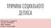 Лукбук причины социального детокса