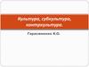 Культура, субкультура, контркультура