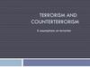 Terrorism and counterterrorism. 5 assumptions on terrorism