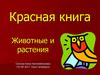 Красная книга. Животные и растения