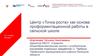 Центр «Точка роста» как основа профориентационной работы в сельской школе