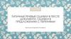 Типичные речевые ошибки в тексте документа: ошибки в предложениях с перечнями