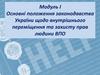 Основні положення законодавства України щодо внутрішнього переміщення та захисту прав людини ВПО