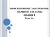 Инфекционные заболевания нервной системы. Лекция 2. 1 часть