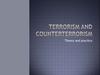Terrorism and counterterrorism. Theory and practice