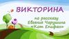 Викторина по рассказу Евгения Чарушина «Кот Епифан»
