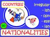 Countries. Nationalities