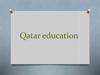 Qatar education