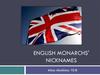 English monarchs' nicknames