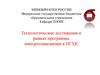Технологические достижения в рамках программы импортозамещения в НГХК