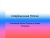 Современная Россия. Основной закон России и права человека