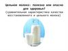 Цельное молоко: полезно или опасно для здоровья? (сравнительная характеристика качества восстановленного и цельного молока)