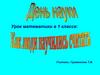 Урок математики в 1 классе: Как люди научились считать