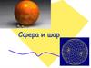 Сфера и шар