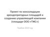 Проект по консолидации арендопригодных площадей и созданию управляющей компании (площади ООО «ТЖС»)
