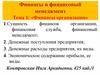 Финансы организации