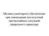 Медико-санитарное обеспечение при ликвидации последствий чрезвычайных ситуаций природного характера