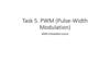 PWM (Pulse-Width Modulation)